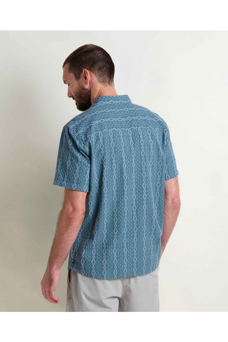 Treescape Short Sleeve Shirt, Alternate, color, Ink