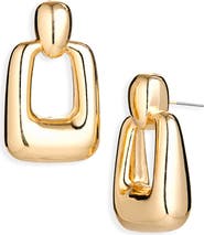 Cara Chunky Knocker Drop Earrings