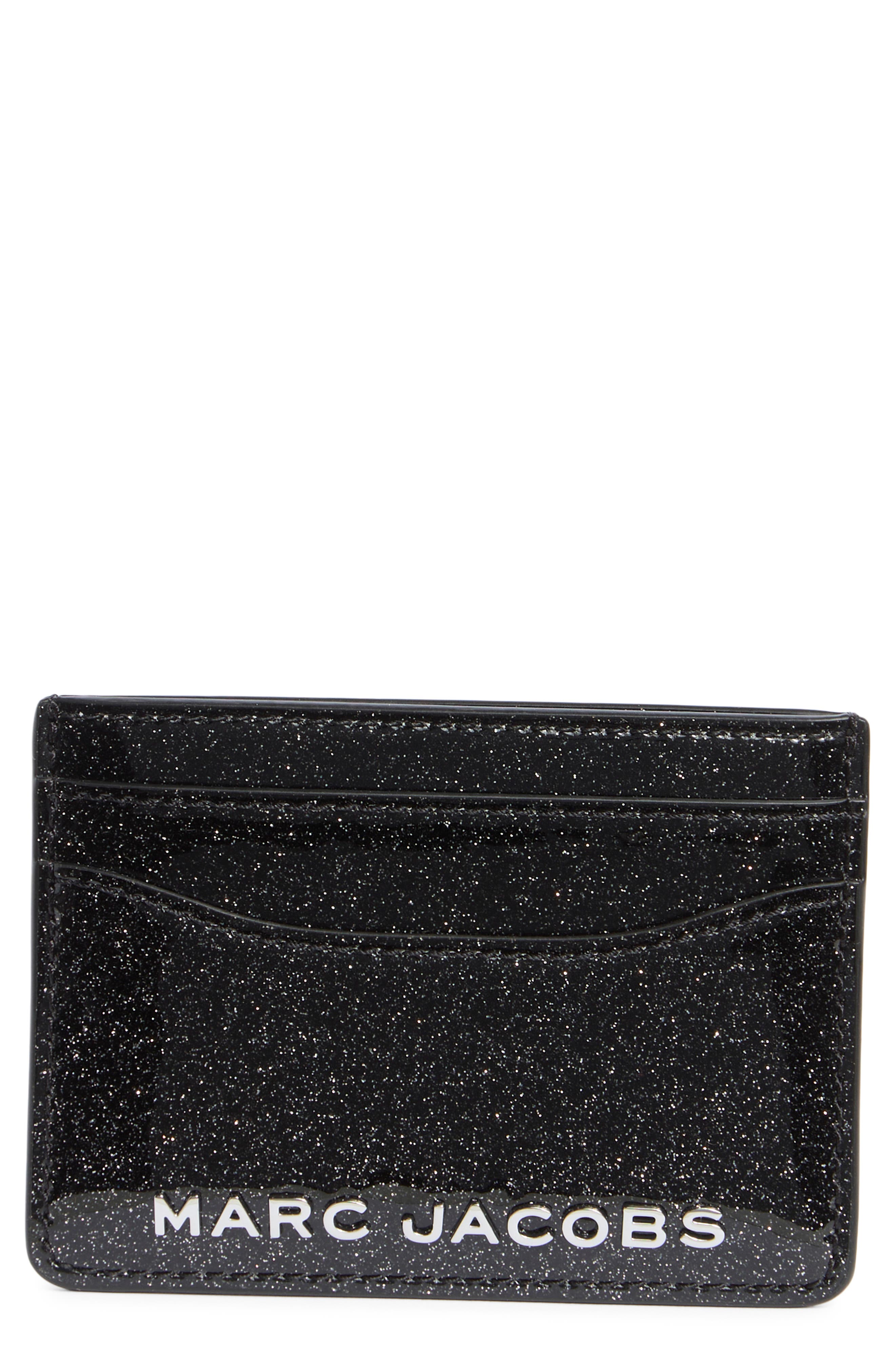 Marc Jacobs Glitter Trademarc Card Case