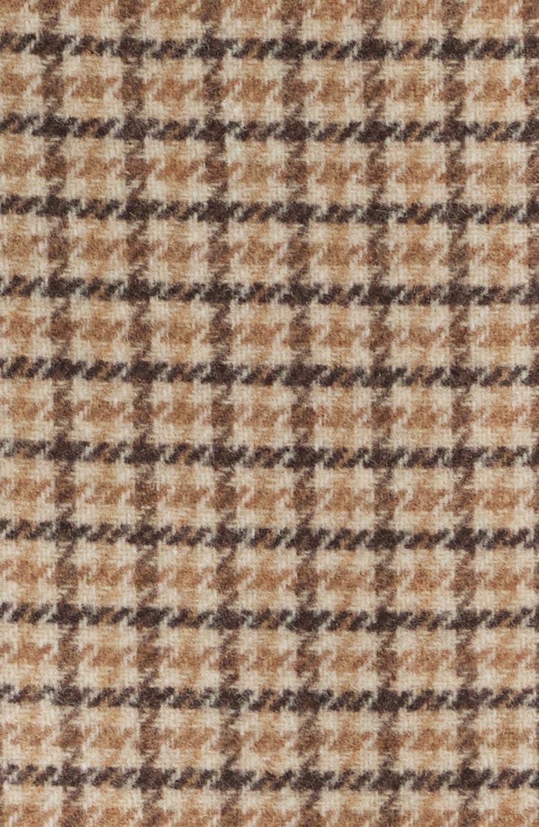 Madewell Double Face Wool Miniskirt, Alternate, color, Dark Cocoa