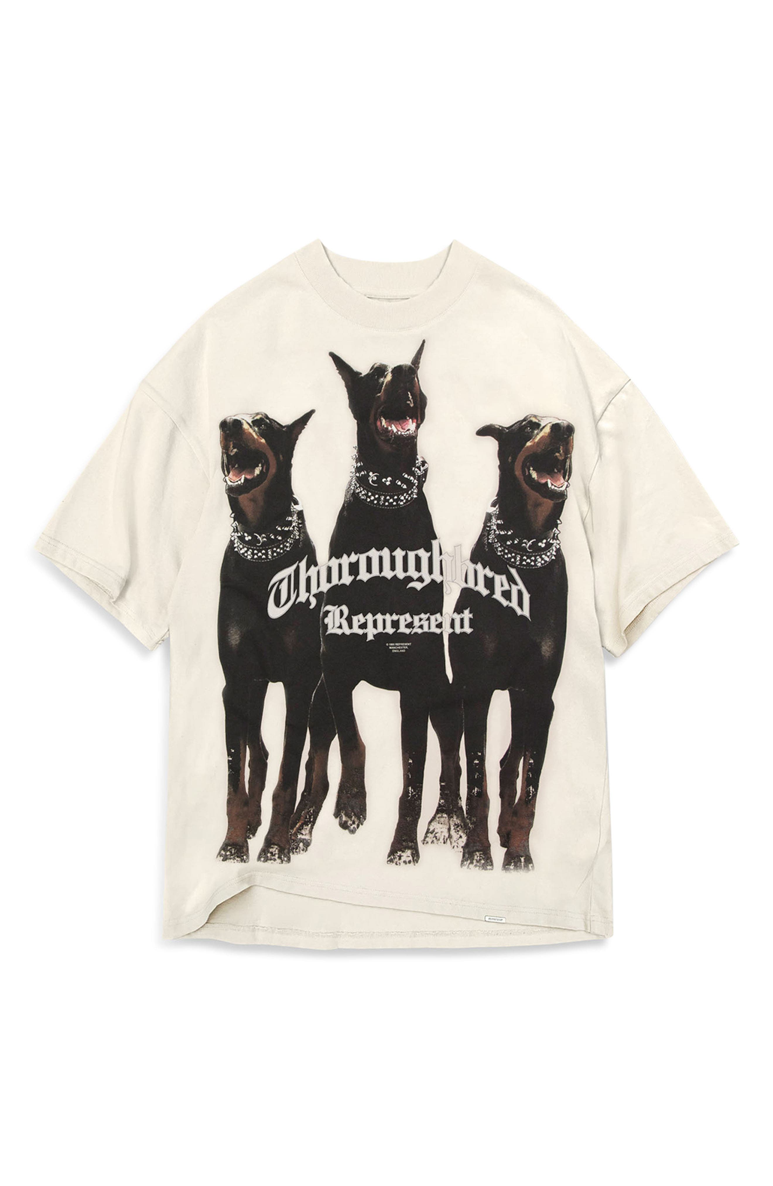 Thoroughbred Oversize Cotton Graphic T-Shirt - image 2