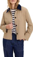 nz BY NIC AND ZOE Corduroy Collar Twill Jacket