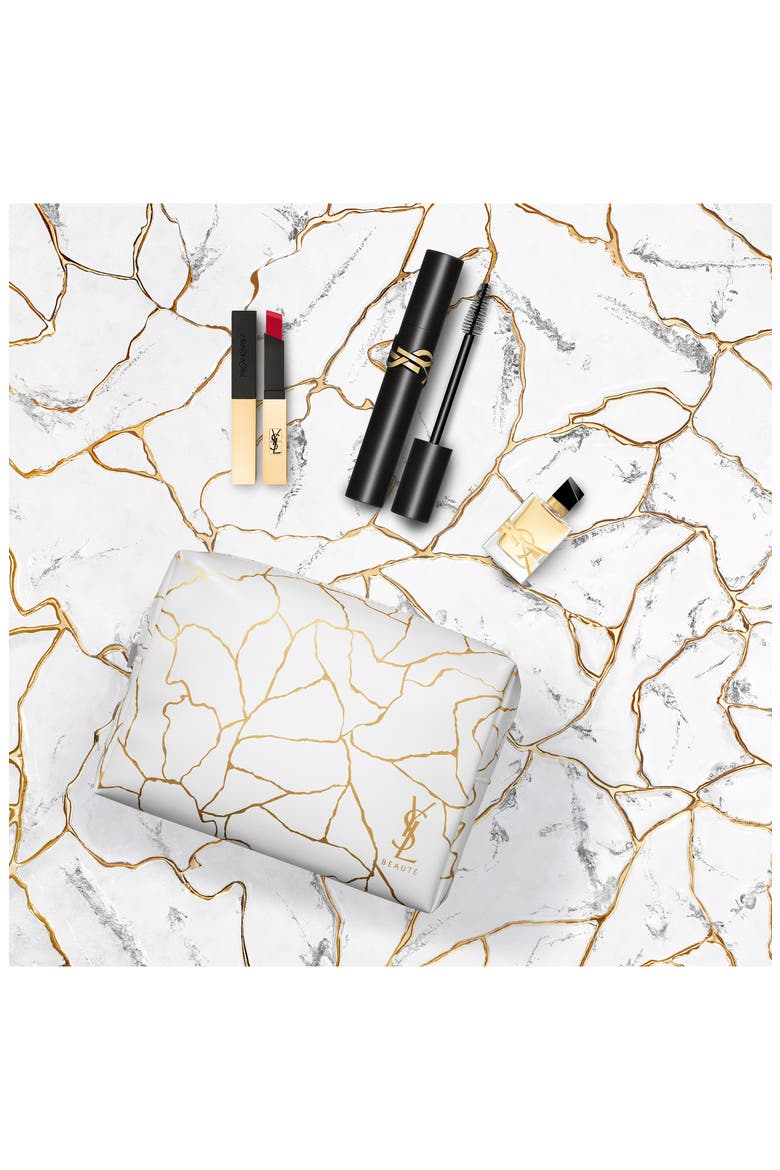 Matte Lipstick, Mascara & Libre Trio $110 Value, Alternate, color, NO COLOR