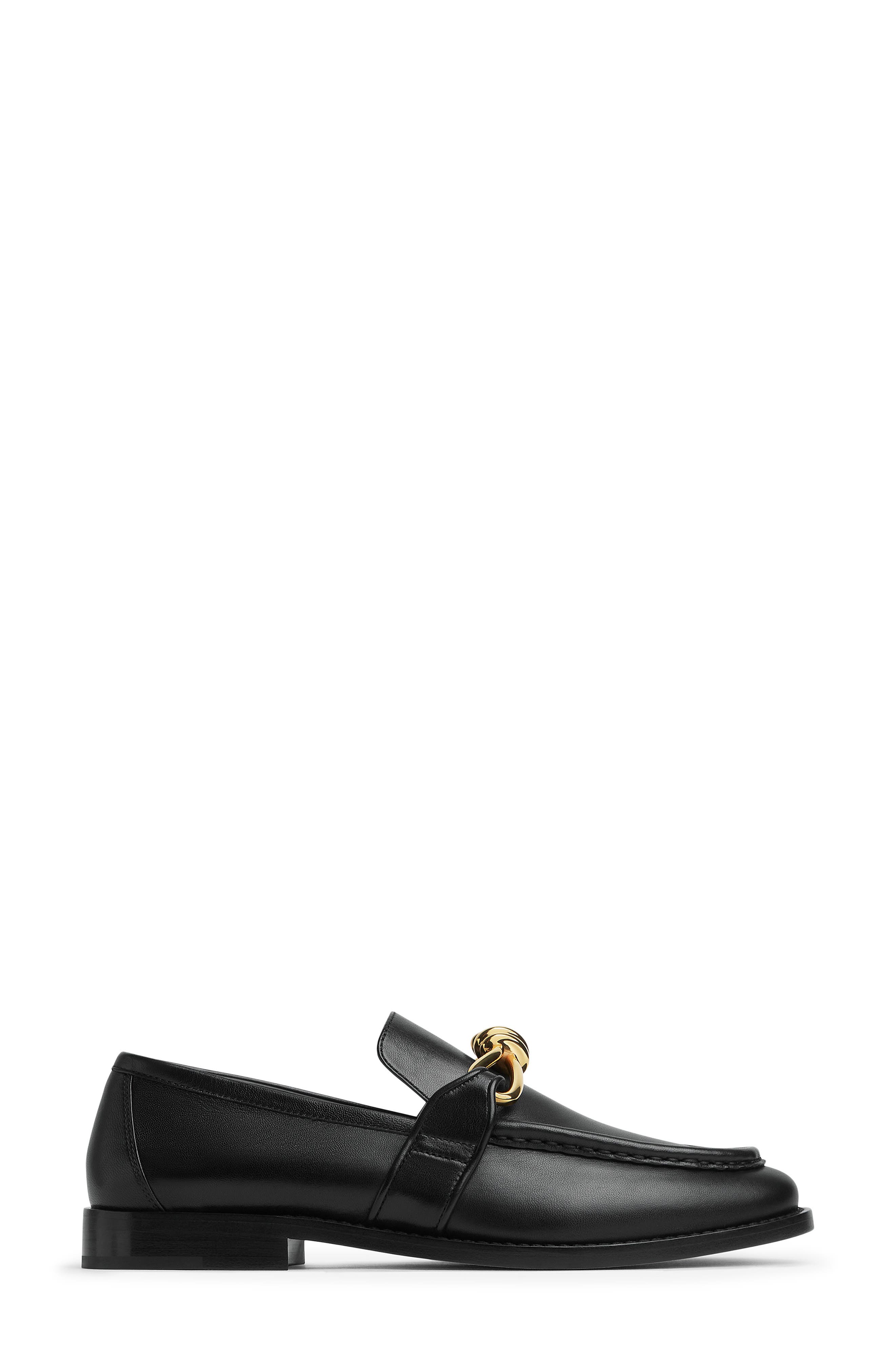 Bottega Veneta Astaire Knot Bit Loafer, Main, color, Black