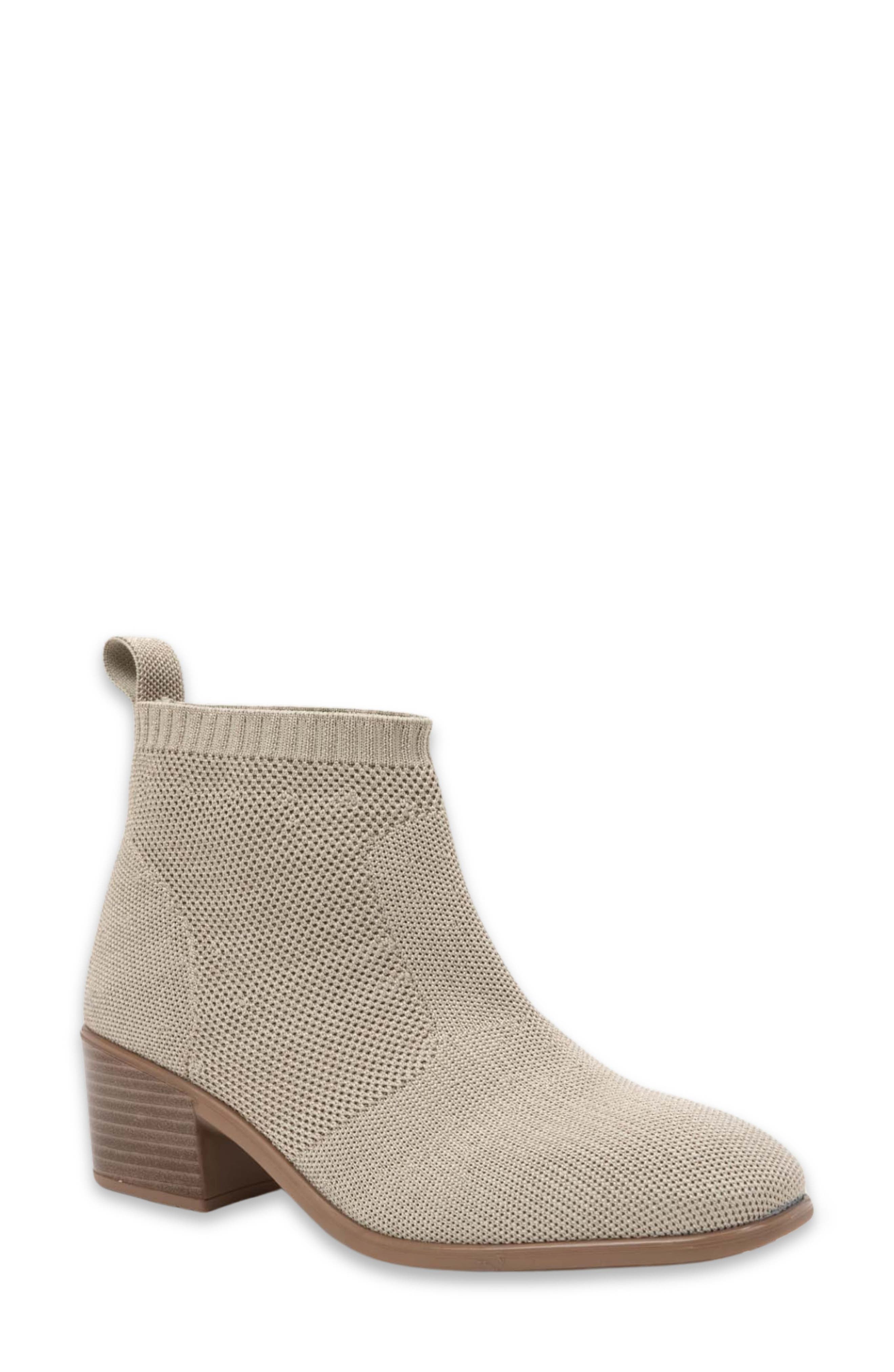 Legacy Bootie, Main, color, ALMOND SPARKLE KNIT