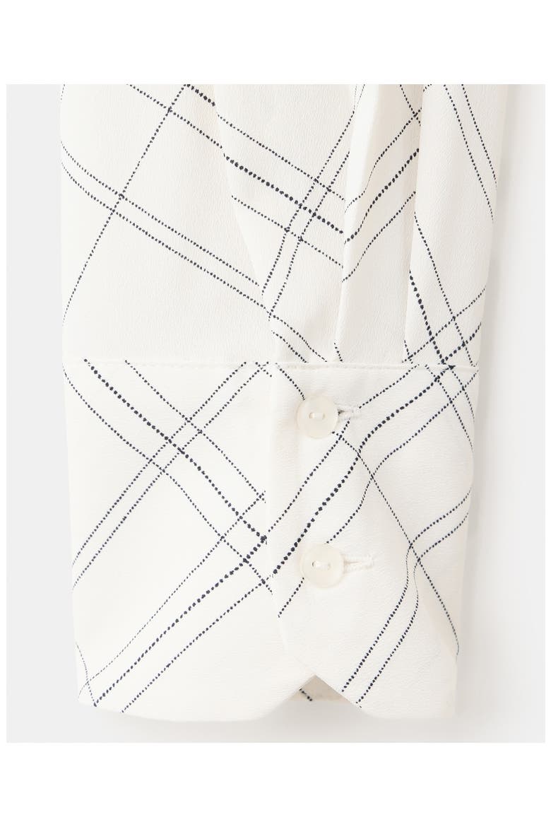 Printed Straight Shirt, Alternate, color, ECRU