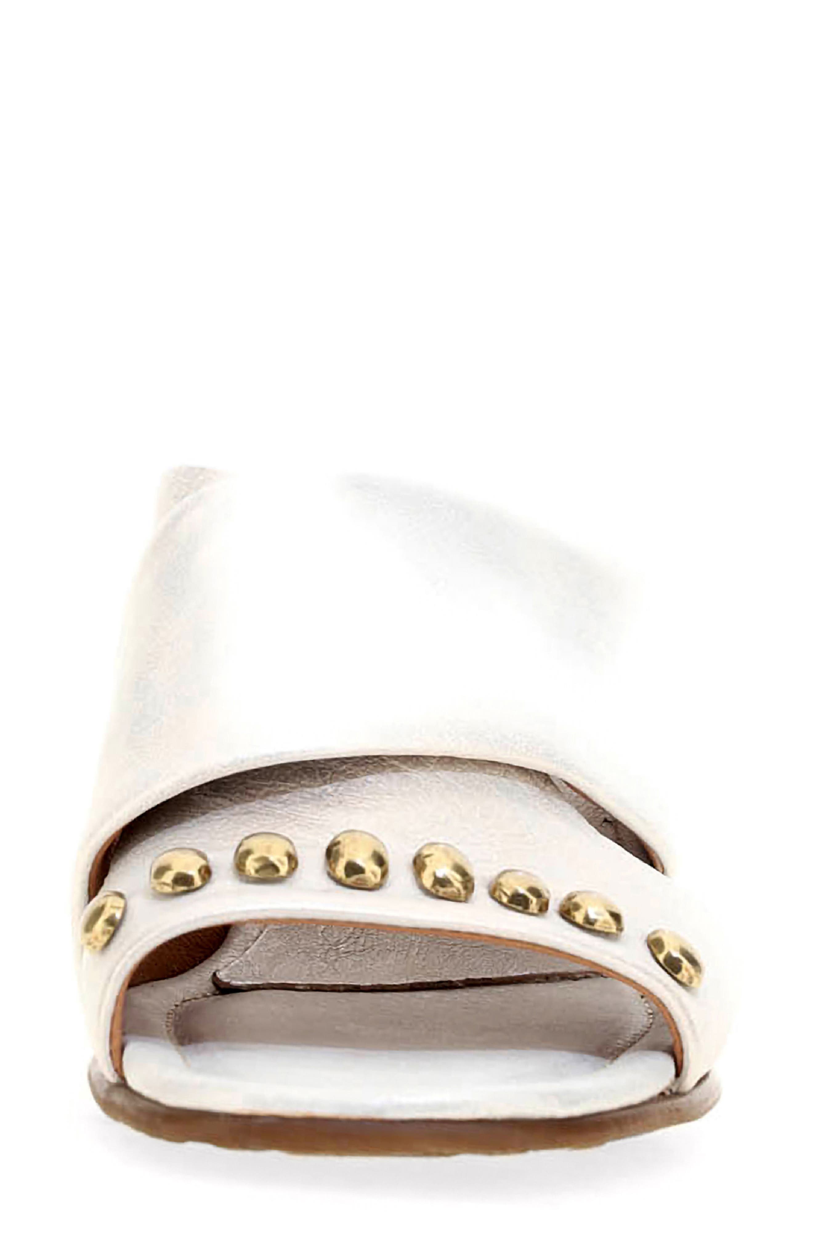 Merlin Stud Sandal, Alternate, color, SILVER