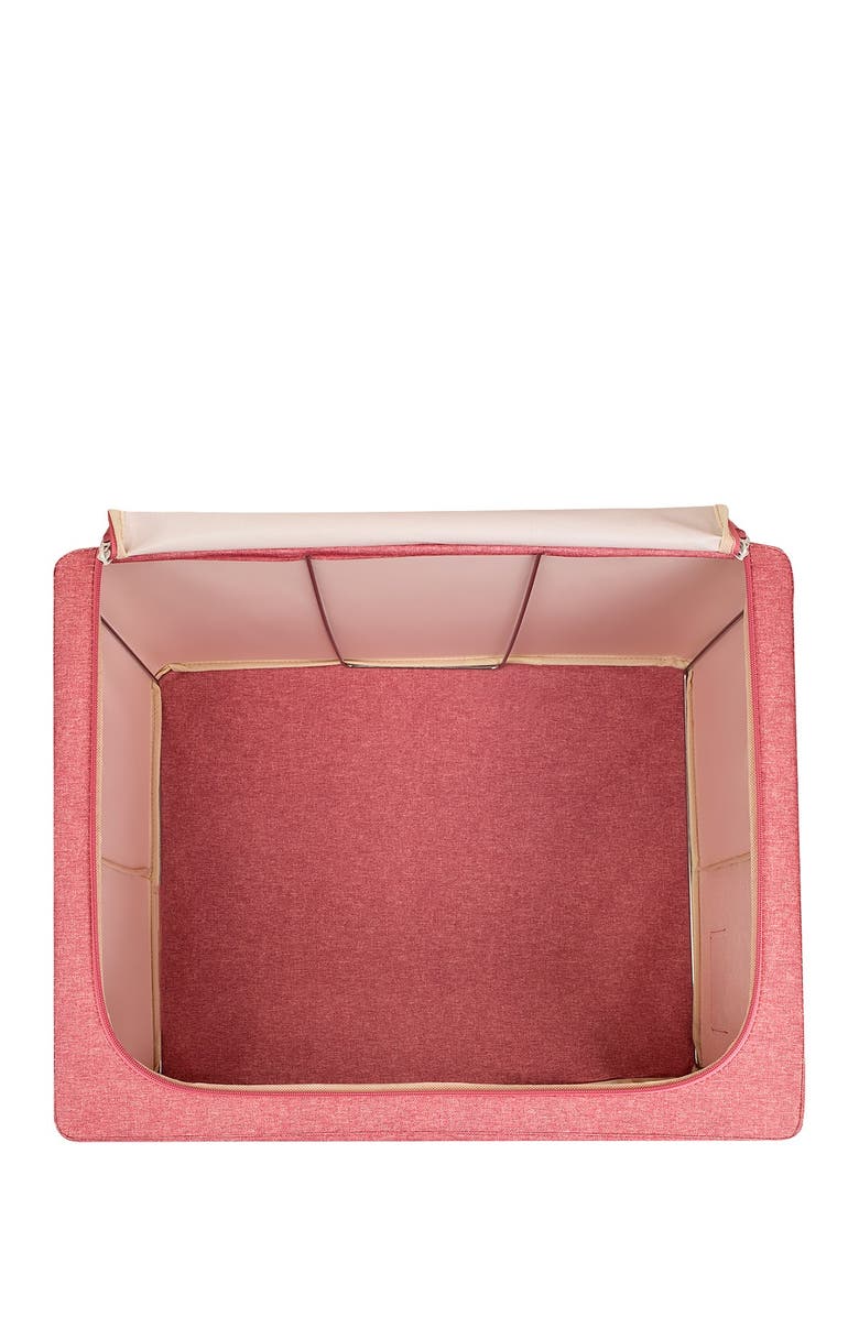 SORBUS Pink Window Storage Box - Pack of 2, Alternate, color,