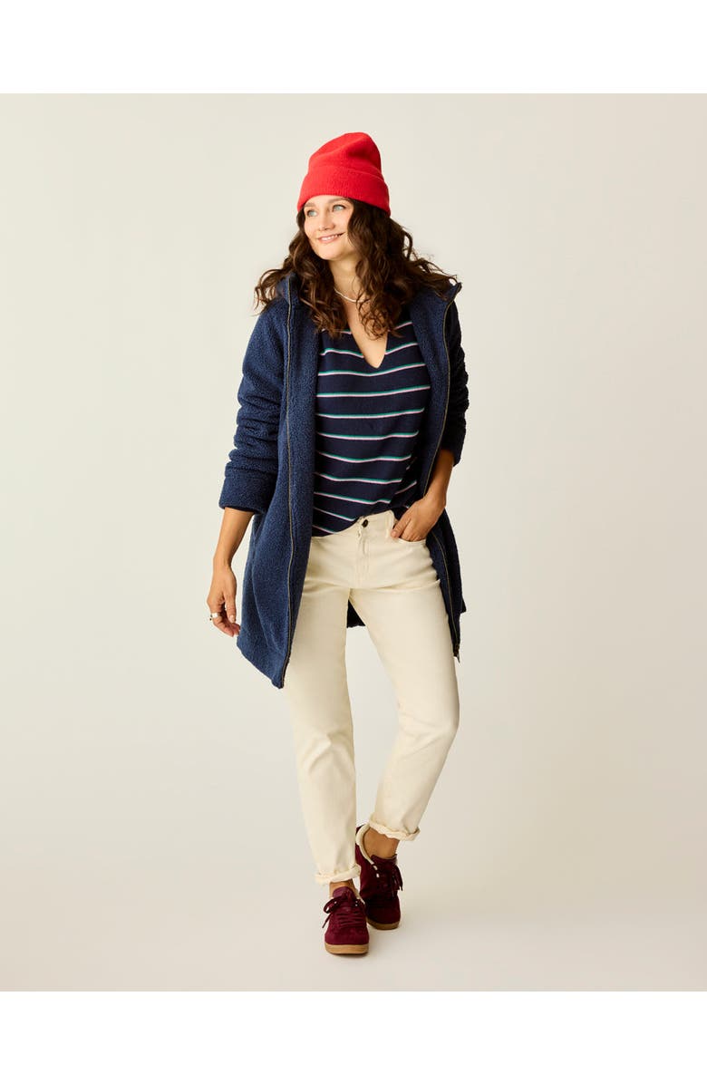 Carve Designs Indy Boucle Jacket, Main, color, Navy