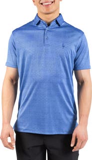 TailorByrd Honeycomb Textured Performance Polo