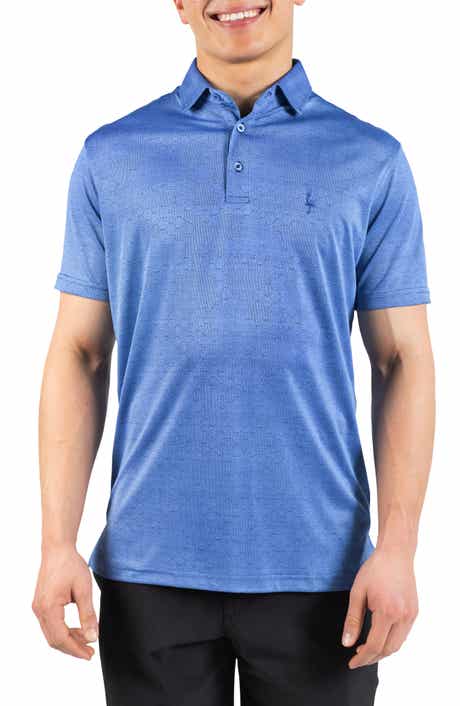 TailorByrd Honeycomb Textured Performance Polo