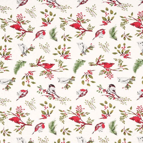 C & F Home C&f Home Sprig Birds 48" X 60" Throw Blanket In Multi
