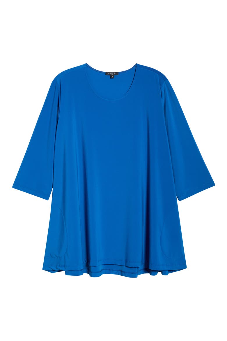 Swing Tunic, Alternate, color, AZURE