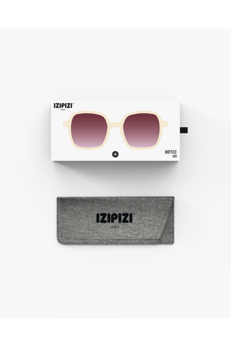 Office 52mm Square Sunglasses, Alternate, color, Vintage Cream