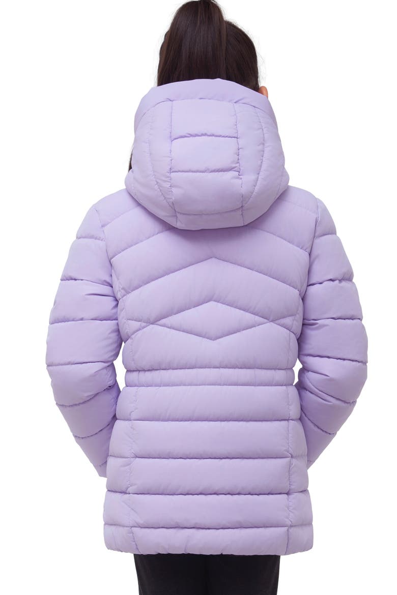 Kids' Shower Resistant Puffer Jacket, Alternate, color, Purple