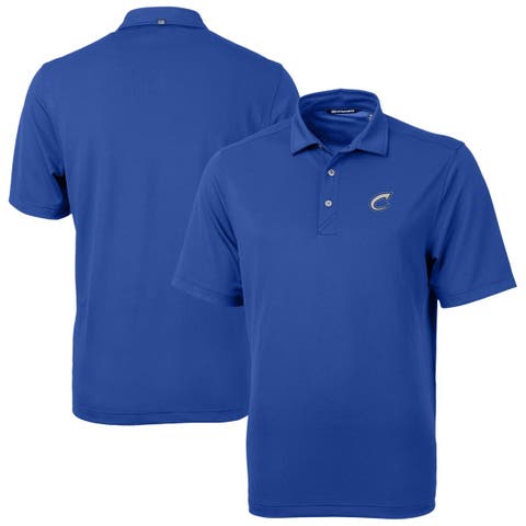 Men's Cutter & Buck Royal Columbus Clippers Virtue Eco Pique Recycled Polo
