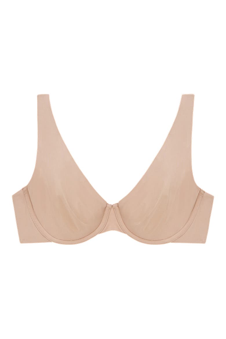 24/7® Classic Second Skin Unlined Underwire Bra, Alternate, color, TAUPE
