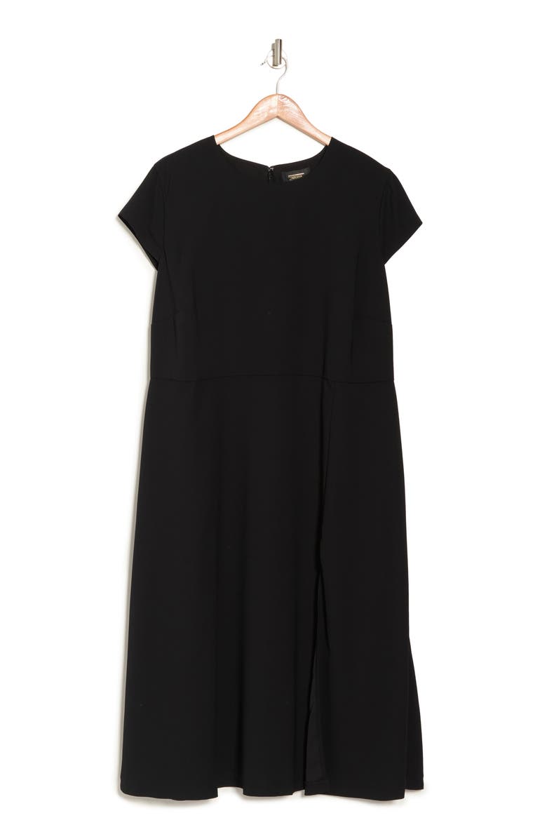 Alexia Admor Lily Crew Neck Midi Dress, Alternate, color, 