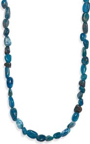 Kiara by Ki-ele Xanthe Apatite Beaded Necklace