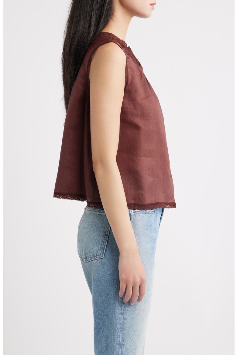 Liletta Ramie Top, Alternate, color, DAHLIA