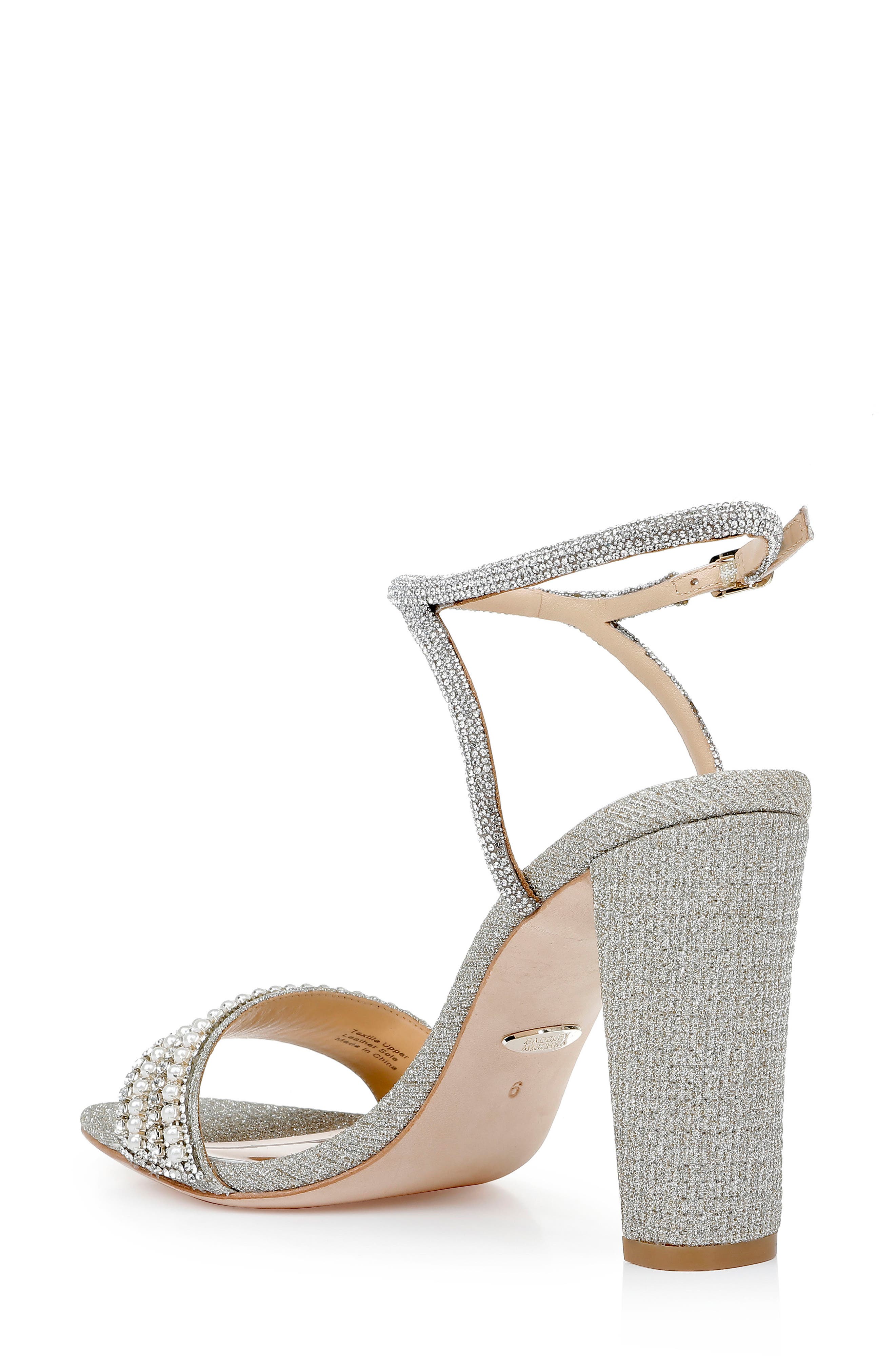 Collection Kari Ankle Strap Sandal, Alternate, color, PLATINUM