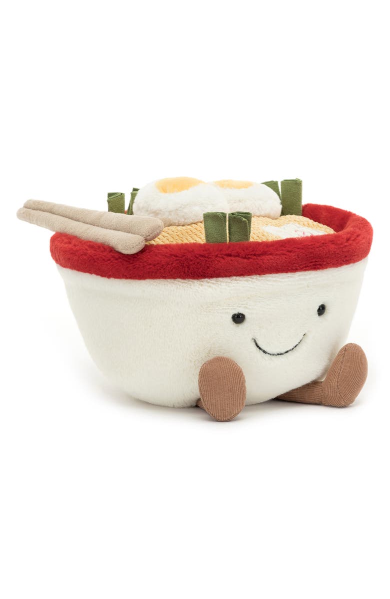 Jellycat Amusable Ramen Plush Toy, Main, color, 