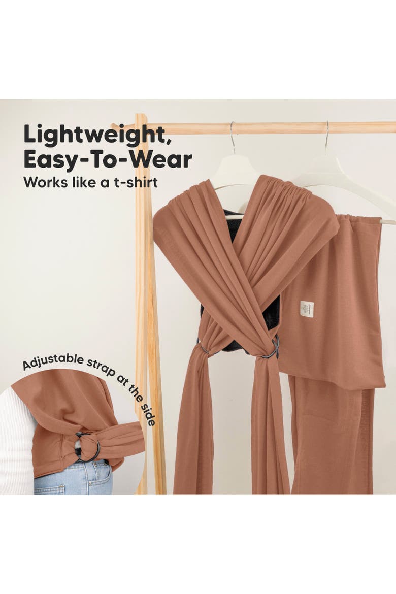 D-Lite Wrap Carrier, Alternate, color, Terracotta