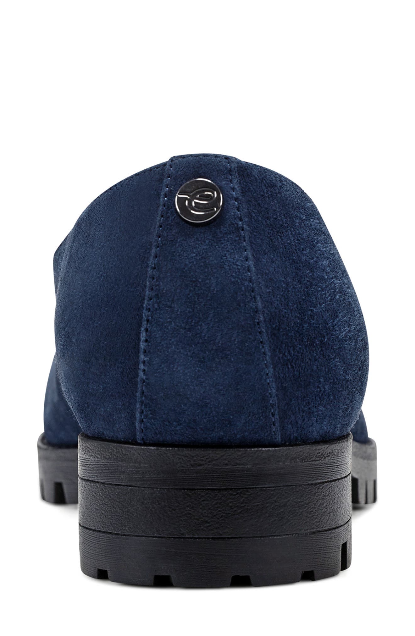 Geneva Loafer, Alternate, color, NAVY SUEDE