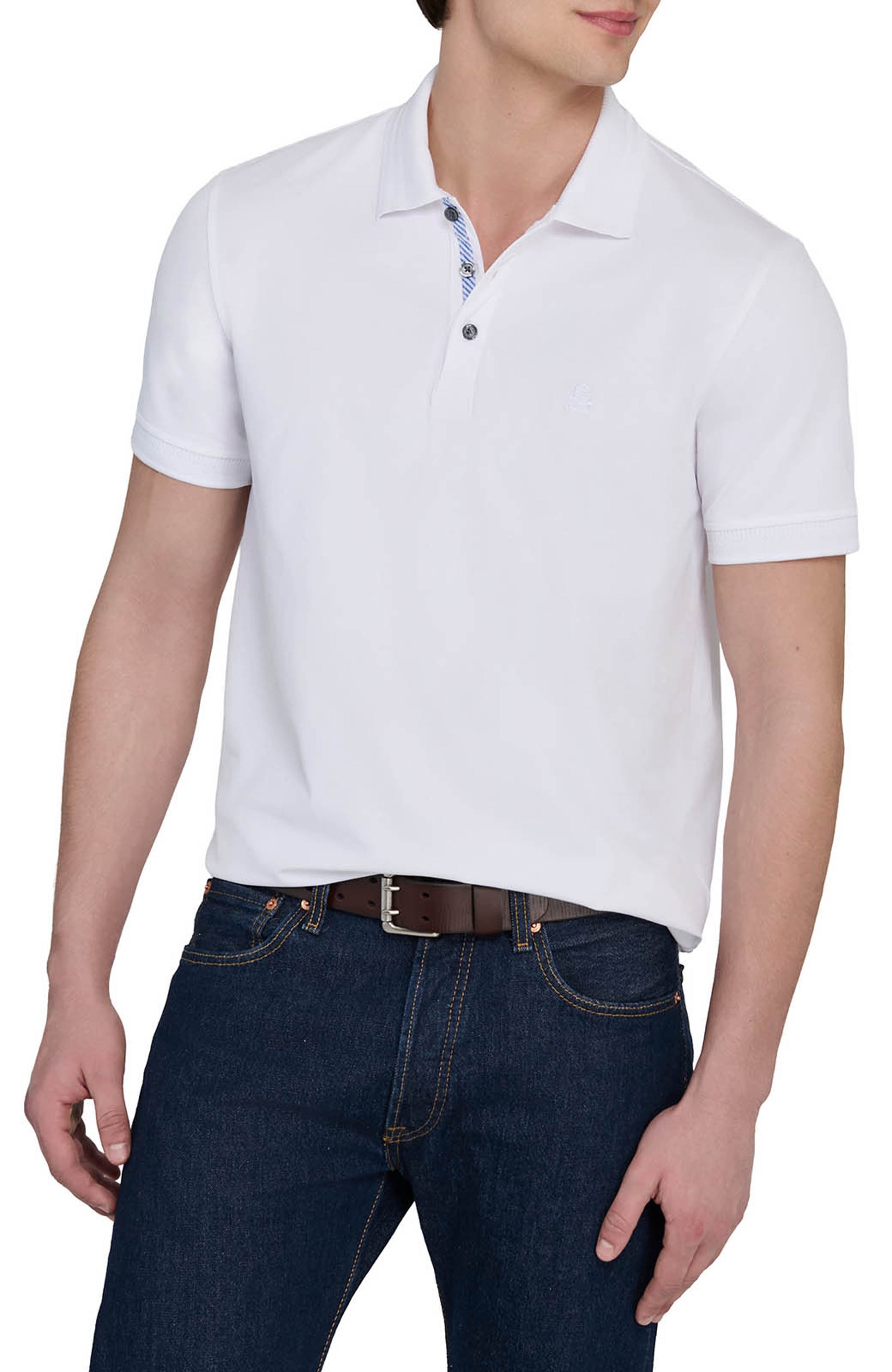 Slim Fit Short Sleeve Solid Polo - image 3