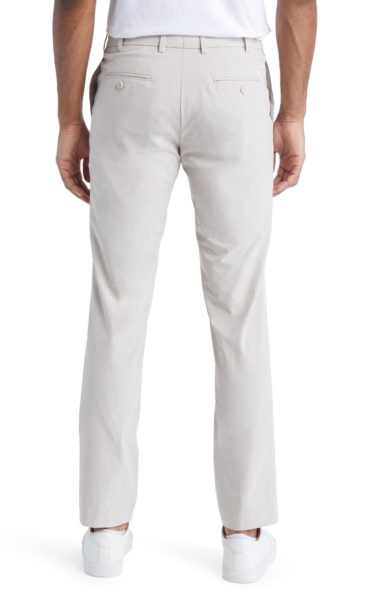 Peter Millar Men's Crown Crafted Surge Performance Flat Front Trousers, Alternate, color, Oatmeal