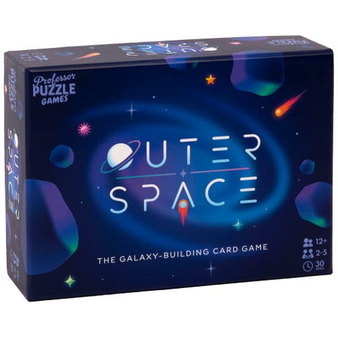 Outer Space Galaxy Building Card Game