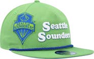 New Era Men's New Era Rave Green Seattle Sounders FC Heritage The Golfer Snapback Hat