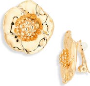Carolina Herrera Flower Stud Earrings