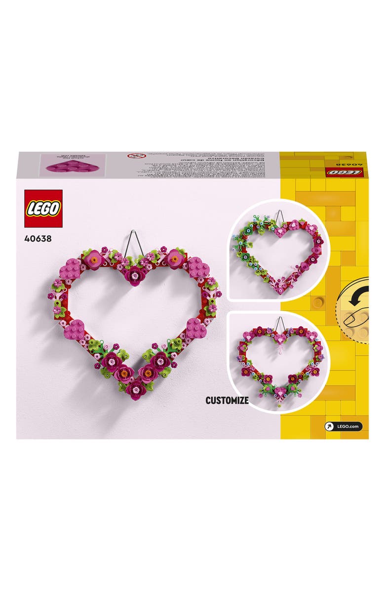 LEGO<sup>®</sup> Heart Ornament - 40638, Alternate, color,