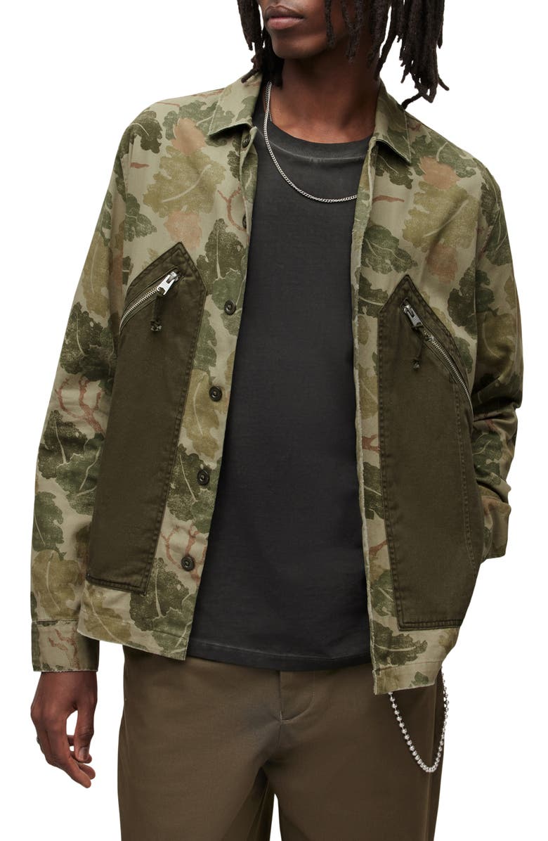 AllSaints Insignia Jacket, Main, color, 