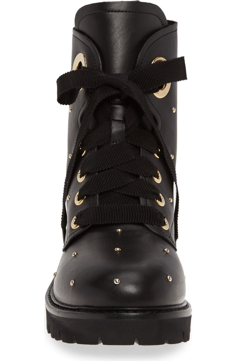 AGL Studded Combat Boot, Alternate, color,