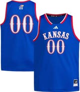 adidas Youth adidas #00 Royal Kansas Jayhawks Swingman Jersey