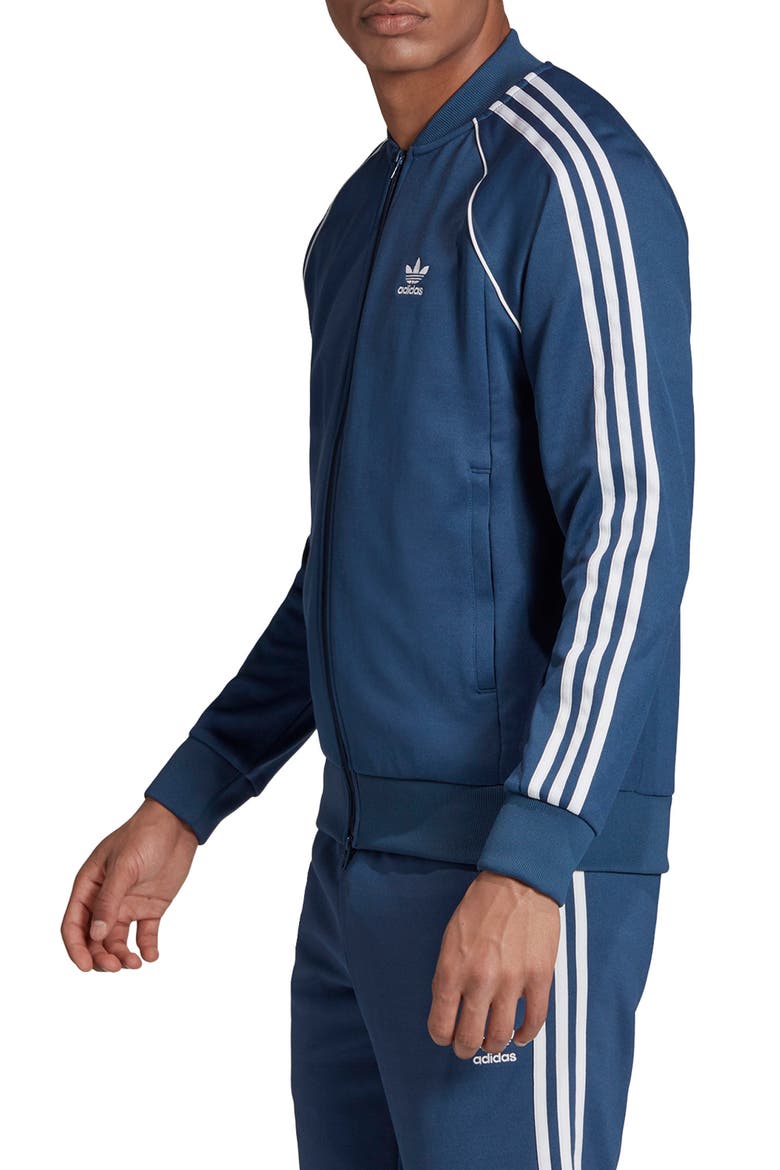 Originals Superstar Track Jacket, Alternate, color, NIGHT MARINE