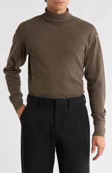 BUCK MASON Sidewinder Rib Turtleneck Top