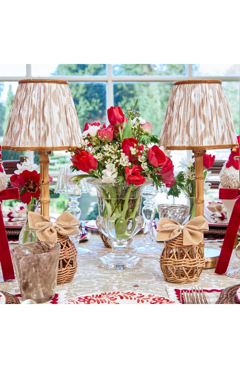 Mrs. Alice Large Delilah Vase, Alternate, color, Clear