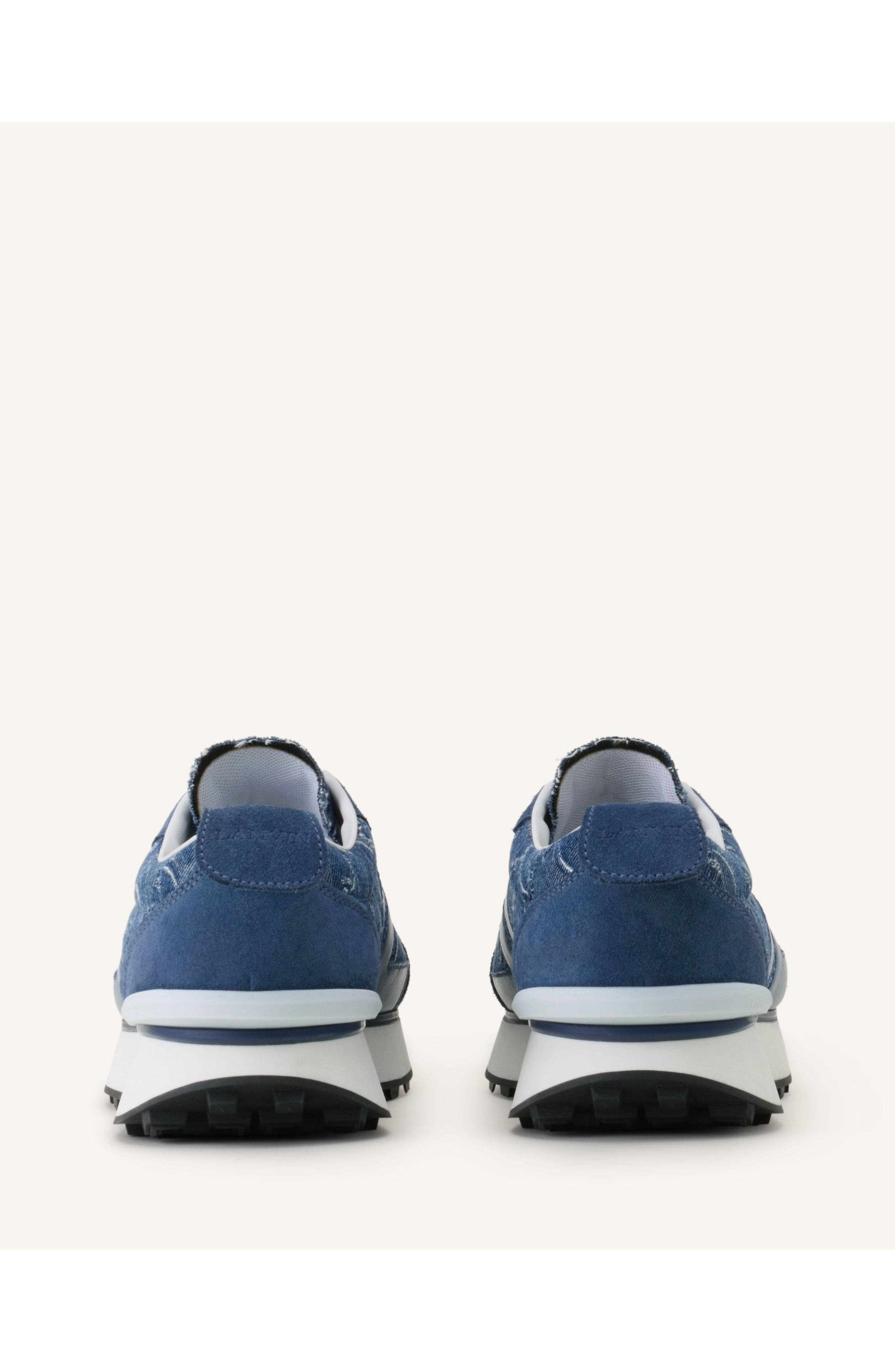 Lanvin Lunar Year Bumpr Sneakers In Denim, Alternate, color, Blue
