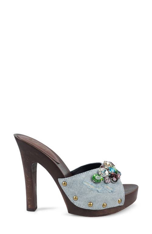 Zigi Razzel Platform Sandal In Blue