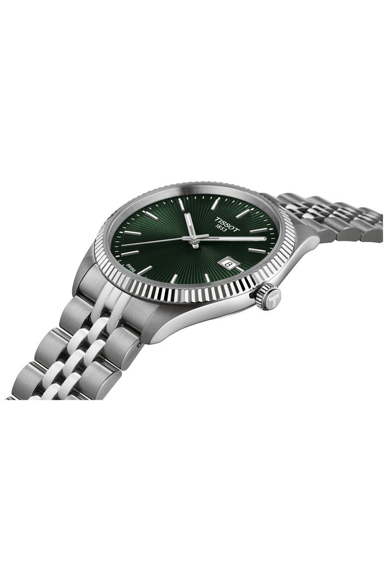 Ballade Bracelet Watch, 40mm, Alternate, color, GREEN