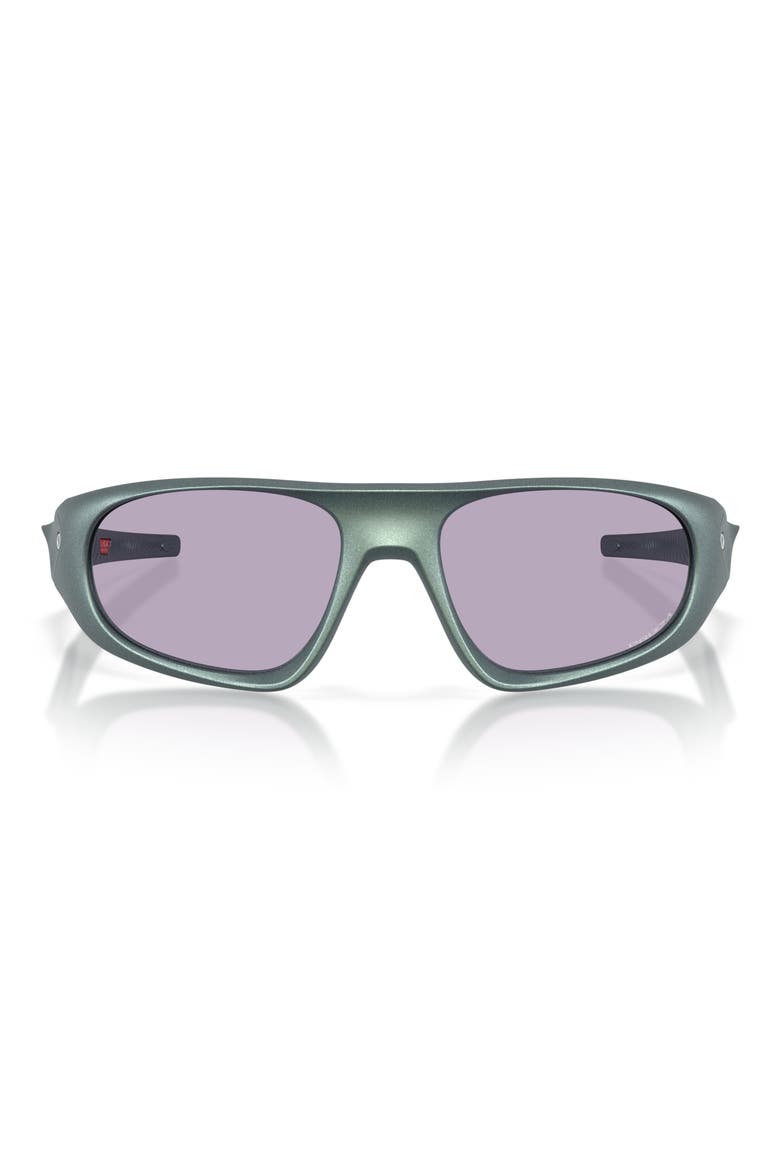Gender Inclusive Neoforma 60mm Oval Sunglasses, Main, color, MATTE BLUE/ SILVER COLORSHIFT