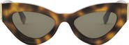 Fendi FF Diamonds 52mm Cat Eye Sunglasses