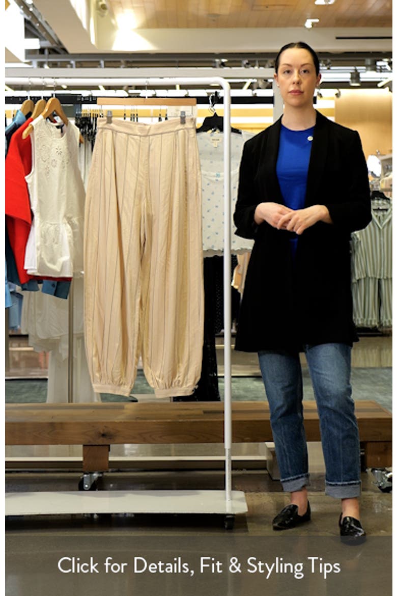 Malta Pantalon Stripe Balloon Pants video