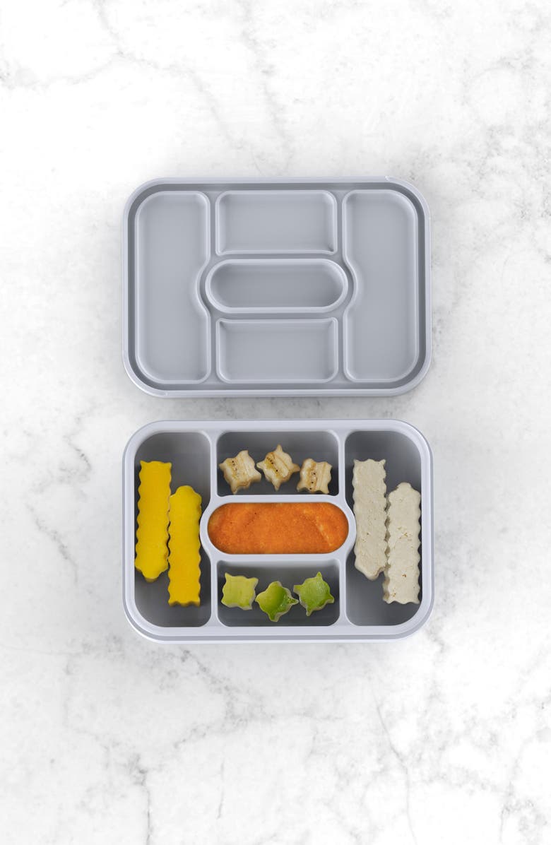 ezpz Baby-Led Weaning Travel Box, Alternate, color, Pewter