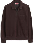 Madewell The McCarren Midweight Quarter Zip Sweatshirt