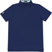 Castle Golf Performance Brushed Polo Shirt