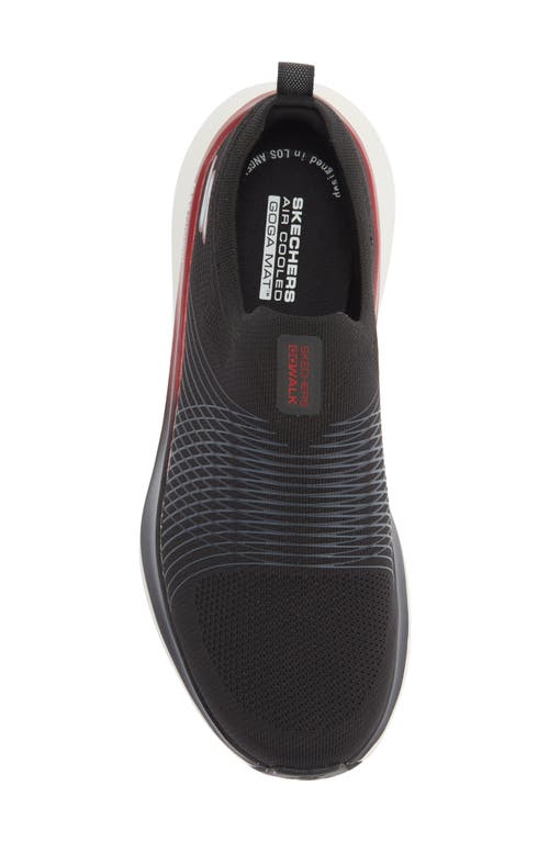 Skechers Go Walk® Max Walker Slip-on Sneaker In Black